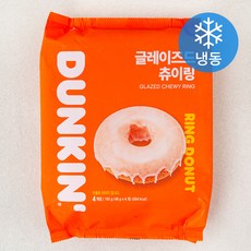 던킨도너츠 글레이즈드 츄이링 도넛츠 4p (냉동), 192g,