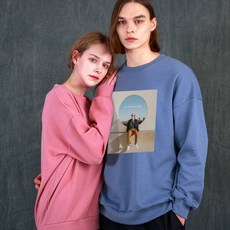 제이비패션 무드남자 기모 오버핏 맨투맨