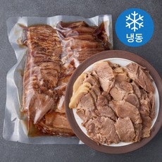 토자연 고기고명용 소스 차슈 슬라이스 (냉동), 1개, 600g