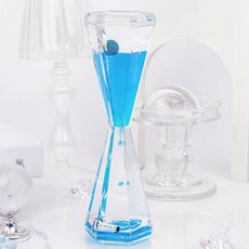 ARTJOY 造型油滴沙漏, 長腿計時器藍色 4
