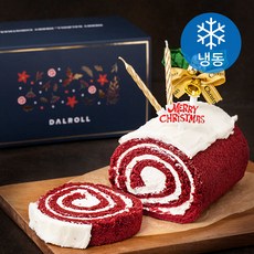 달롤 스노우 레드벨벳롤 (냉동), 400g, 1개