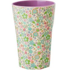 라이스 아동용 롱 컵 480ml, 1개, 빈티지 플라워