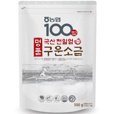 농협100 천일염 구운소금, 500g, 1개