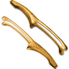 DING DONG PET Sten 304 水草鑷子金色, 2個