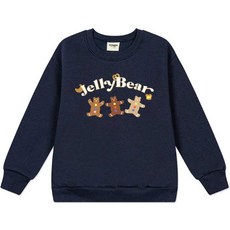 뉴욕꼬맹이 아동용 젤리베어 기모 맨투맨 티셔츠 J079