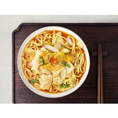 바른식 김치 생수제비 칼국수 2인분 (냉장), 1개, 580g
