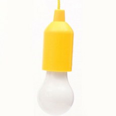 쿠피앙 LED 감성 캠핑 차박 왕전구 조명 텐트, 옐로우, 2개