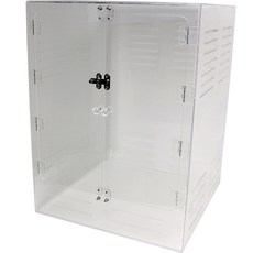  보라펫 업그레이드 붙이류 사육장 45 x 45 x 60 cm 도마뱀 케이지, 1개, 올투명 