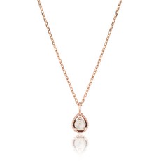 로이드 여성용 My Essential 석 탄생석 로지 14K 목걸이 LNN21065G