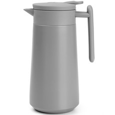 PAPALOVE 보온 보냉 주전자, 860ml, 그레이, 1개
