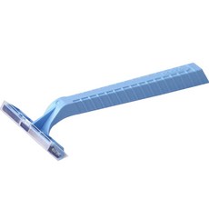 블루마켓 일회용 수동 이중 면도기 블루, 1개입, 10개