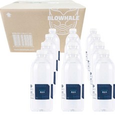 블로웨일 초순수 정제수 1L, 12개, 공용
