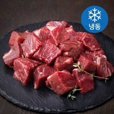 YX 다맛나go 소고기 우둔 큐브 (냉동), 400g, 1개