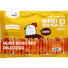 꼬리연구소 강아지 멍멍꼬 사사미 간식 치킨 어포육포말이 600g, 치킨어포육포말이, 1개