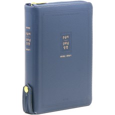 개역개정 큰글자 굿모닝성경 새찬송가 대 (지퍼 / 잉키블루), 아가페
