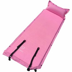 참리빙 차박 취침용 캠핑 자충 매트, 핑크