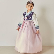 하랑한복 여아용 유이랑 한복 치마 + 저고리 세트