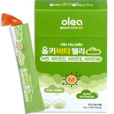 올레아 유아용 올키 비타젤리 아연 청포도맛 15p, 1개, 225g