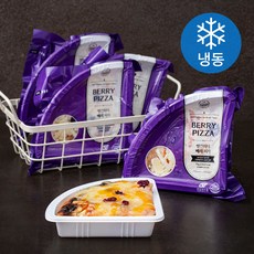 빨간화덕 베리 조각피자 (냉동), 4개입, 75g