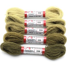 Joy Cross Stitch Appleton Woolsa 5 件套, 1套, 332, 333, 334, 335, 336