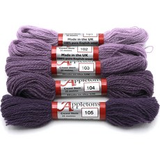 Joy Cross Stitch Appleton Woolsa 5 件套, 1套, 101, 102, 103, 104, 105