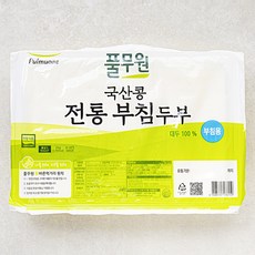 풀무원 국내산 콩 전통식품 인증 부침 두부, 1개, 3kg