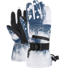 소이켓 패턴 알파인 스키보드 장갑 양손착용, NO 03