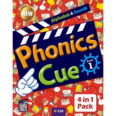 Phonics Cue 1 SB Workbook + Activity Worksheet with App 개정판, 에이리스트
