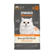 인디고 특허 유산균 면역 앤 유리너리 고양이 사료, 2kg, 1개