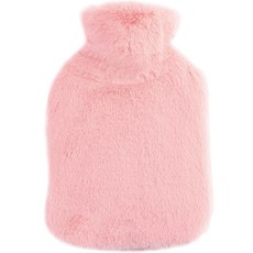 생활애찬 기모 보온물주머니 찜질 핫팩 핑크 500ml, 1개