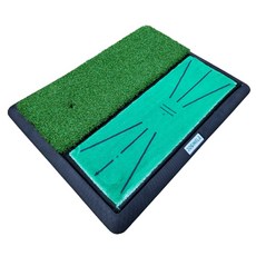 Go Single Golf 半揮桿練習墊草皮 + 球道, 混色