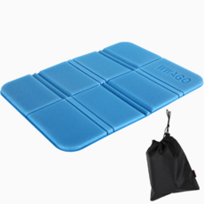 메리벨펀퍼니 인포켓 사이즈 멀티 휴대용방석 + 파우치 세트, 블루