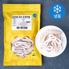 알찬해 국산 오징어링 (냉동), 400g, 1개