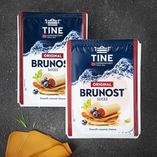 티네 브라운치즈 오리지널 슬라이스, 130g, 2개