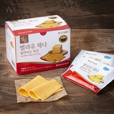 임실치즈 슬라이스 치즈 벨라유 체다 5매입, 100g, 10팩