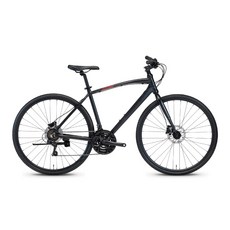 알톤스포츠 2023 마코2 700C 하이브리드 자전거 480, 매트블랙, 174cm