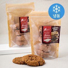 마이클스쿠키스 클래식 더블 초콜릿 칩 쿠키 도우 4p (냉동), 2개, 168g