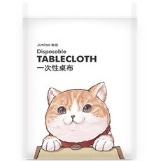 일회용 비닐 테이블보 식탁보 01 1.2 x 1.2 m, 10개입, 1개