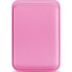 유로엔젤 아이폰 13 프로 / 미니 휴대폰 카드 지갑 홀더, 핑크, 1개