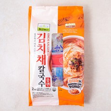 칠갑농산 김치채칼국수 2인분, 1144g, 1개