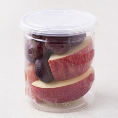 만나다 싱싱캔 사과 포도 방울, 250g, 1개