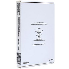 RM (방탄소년단) - Indigo Book Edition, 1CD