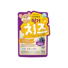 아이배냇 핑거 치즈 블루베리 20g, 혼합맛(치즈/블루베리), 1개