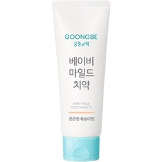 궁중비책 베이비 무불소 치약 은은한 복숭아향, 80g, 1개