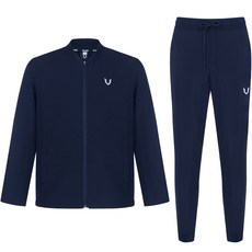 VEXX 梭織運動拉鍊外套 V29P0302NV+慢跑褲 V29P0401NV 套裝