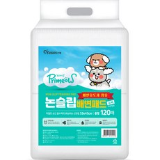 프리미요 강아지 논슬립 배변패드 슈퍼, 1개, 120개입