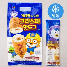 뽀로로와 친구들 크리스피 핫도그 5개입 (냉동), 400g, 1개
