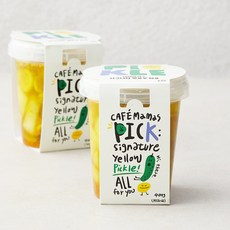 카페마마스 시그니처 옐로우 피클, 400g, 2개