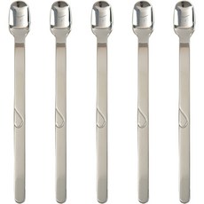 윌리브 국산 304 스텐 콤비 하트 커트러리 티스푼 실버, 5개, 단품 5개, 단품