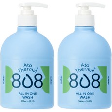 아토808 유아용 떼르말 올인원 워시, 300ml, 2개